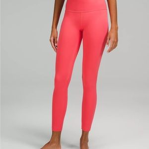 Gorgeous Lululemon Athletica Coral Aligns w/ Pocket Size 10